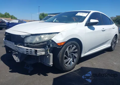 2018 Honda Civic Ex из США, поврежденный, VIN 2HGFC2F77JH515478